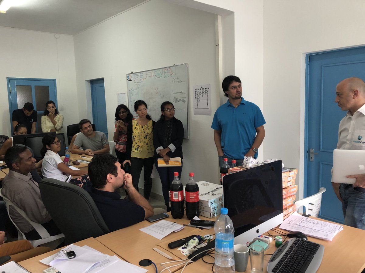 expat_blog's tweet photo. Snapshots of the last @expat_blog team building, aiming at improving our range of services for expatriates - and pizza time! 🍕 #scalebig #innovation #brainstorming https://t.co/O4Hu7Q2tJi