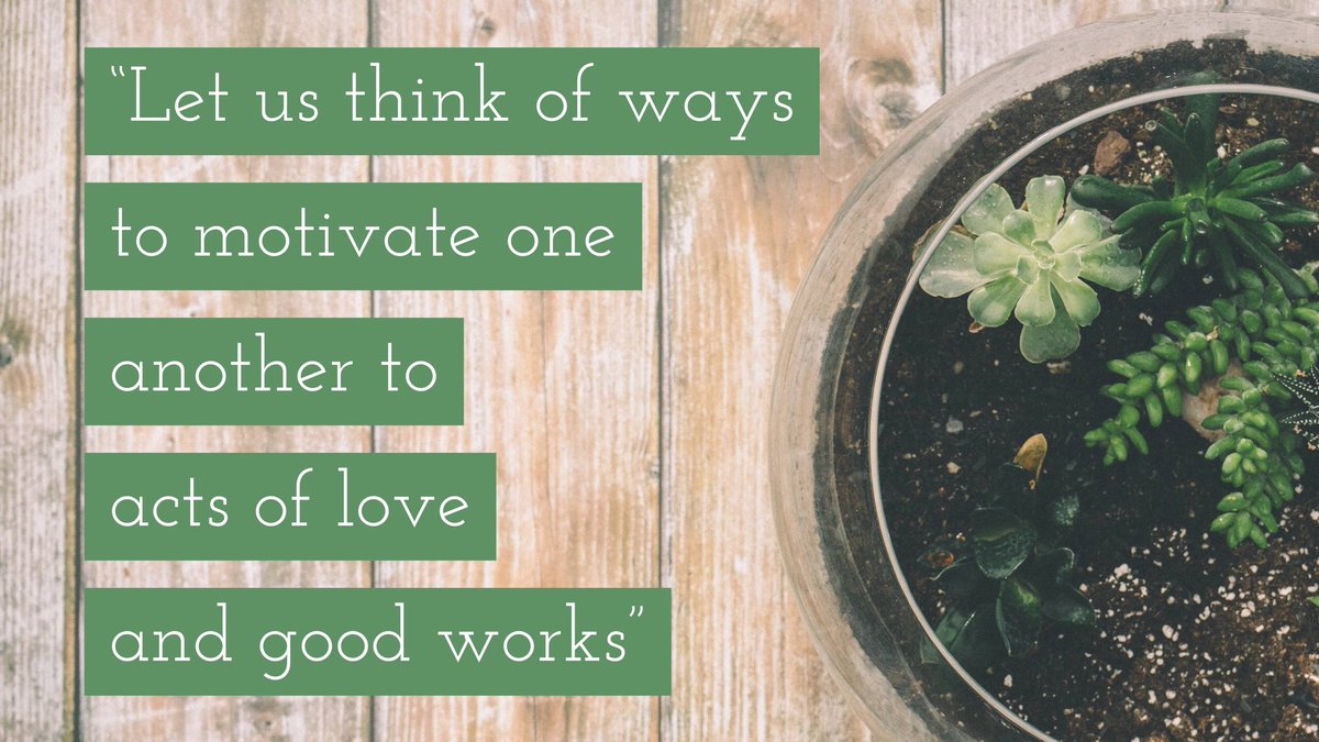 ClemmonsROCC's tweet photo. Hebrews 10:24 https://t.co/5DfyGpIzRZ