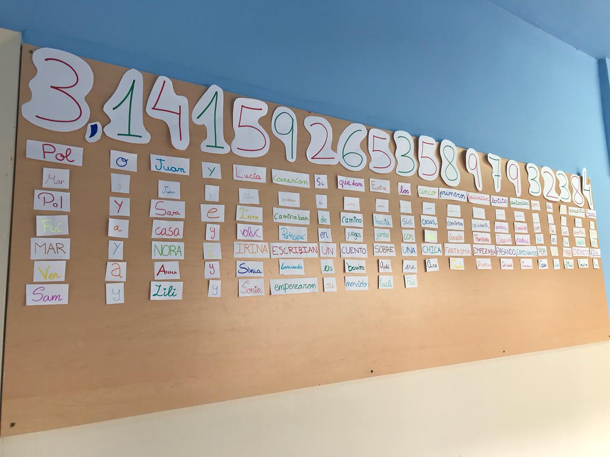 colegiosilbcn's tweet photo. Celebramos la fiesta del número Pi #PiDaySIL #MatemáticasSIL https://t.co/nbqBw6JpHc