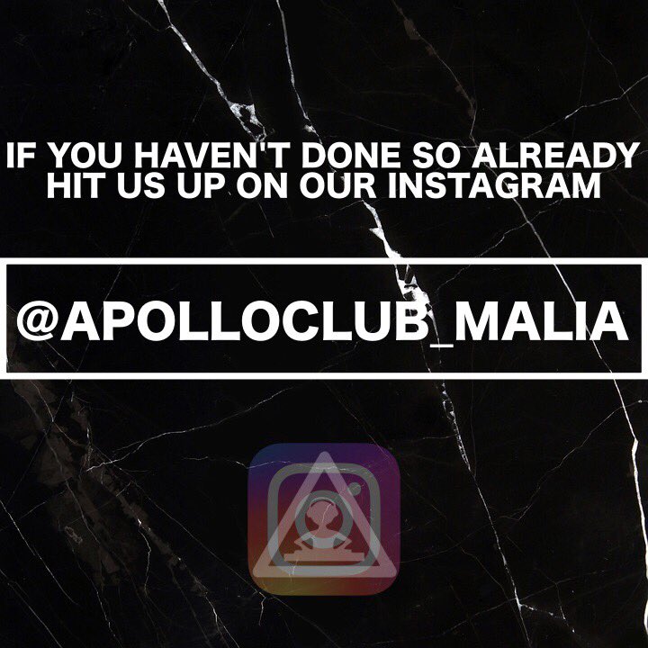 ApolloClubMalia's tweet photo. IF YOU KNOW YOU KNOW 🔥 #Malia2018 
https://t.co/fv40M5Tkg9 https://t.co/XtJkR5mgvC