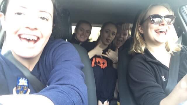 UEAWomensRugby's tweet photo. Live Update: Introducing Black-Buckingham 🚔 this car houses our social sec and strictly winner 2018. 🚔 is being driven by our wonderful second-row Anna Moorhead https://t.co/97s0skpc5p
