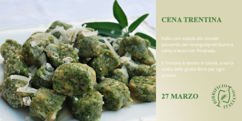 ilbirri's tweet photo. Il Trentino è servito! La cena a tema del mese sarà un viaggio gastronomico tra Carn Salada e Strudel di mele. Da non perdere il prossimo 27 marzo - info su https://t.co/P4CXlm8wzK https://t.co/H5PXBtmF1l