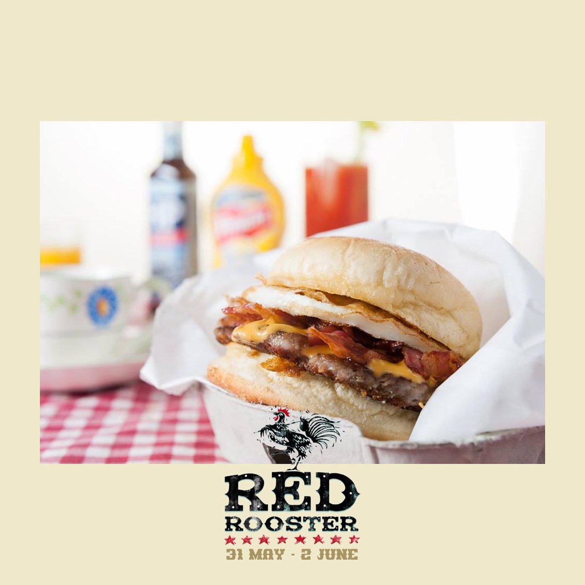 RedRoosterFest's tweet photo. Sharpen your knives and forks, Roosters: our 2018 food announcement is here! Here's who's gonna get those stomachs a-rumblin' at #RedRooster18...

First up, we've got @LittleEspresso, @Oatopia1, Groovy Smoothies and Original Fry-Up Material to kickstart your mornings! https://t.co/uK7rNZeIGs