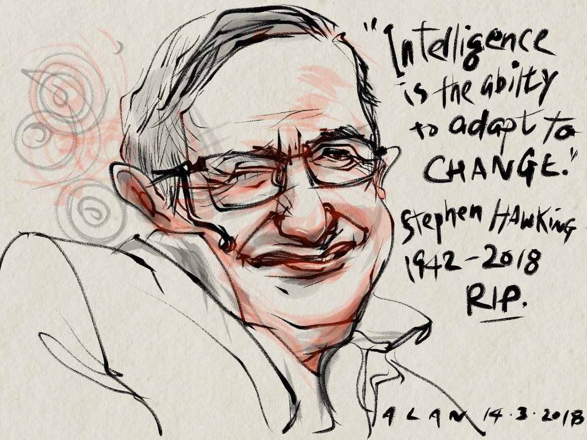 Get Stephen Hawking Intelligence Is The Ability To Adapt To Change Deutsch Images
