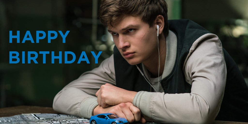Wishing a Happy Birthday to the talented Ansel Elgort! Catch him in Baby Driver  