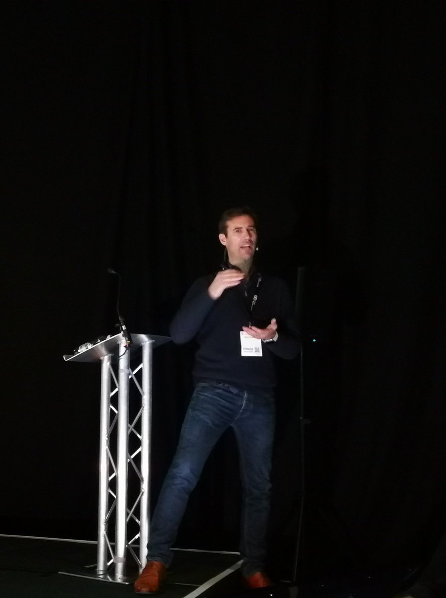GioKinto's tweet photo. CEO of @CatapultSports Benoit Simerey shares the company's  ambitions in consumer #wearables space. Read this interesting article about this by @SportTechie (includes my thoughts): https://t.co/l0pDza7IAy #WearableTechShow https://t.co/WxpbOgHvlc