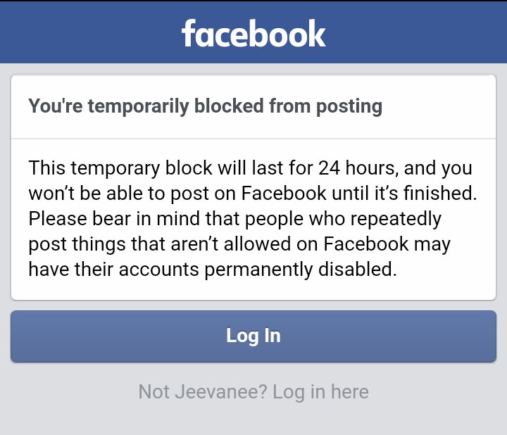 JeevaneeK's tweet photo. How does this violate @facebook 's community standards ? @sarojpathi @BBCNews @AJEnglish @NCdeMel @SundayLeaderlk @Cokroach @UNSriLanka https://t.co/H8JxUwSAQy