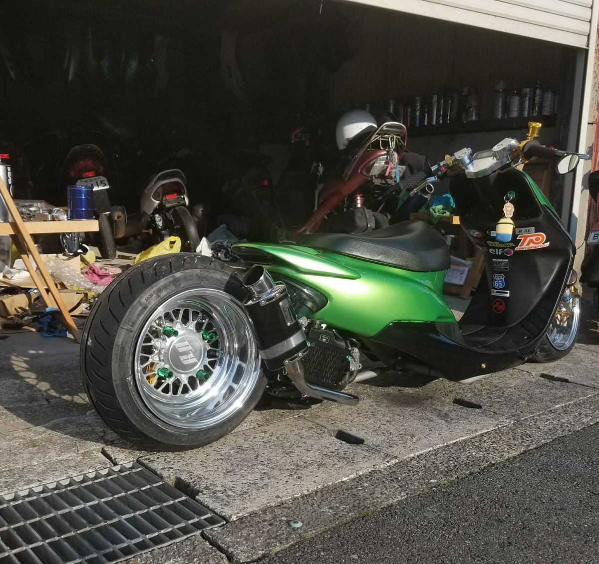 走れるようになったので 固定用で 太足完成しました！！ #ライブディオ