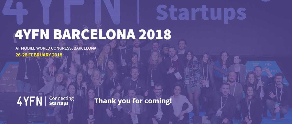 Check out all the facts and figures from our recent #4YFN18 event in #Barcelona at the end of last month. Thanks to all for making it such a success! Let us know your comments as we are always keen to hear them! bit.ly/2nar6bt #MWC18