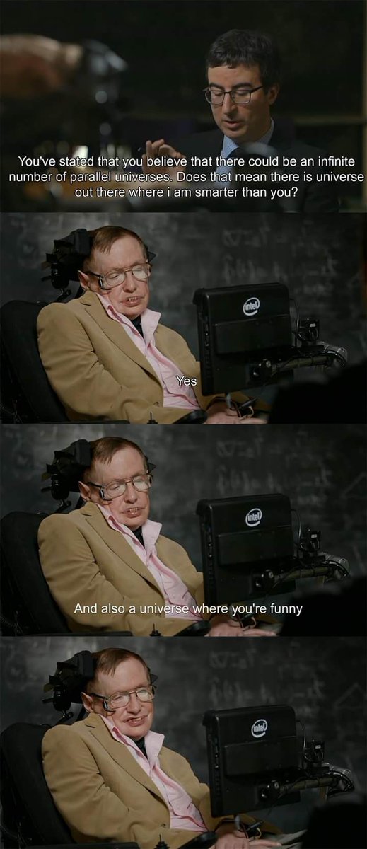 bcastroscience's tweet photo. What a savage!
Huge loss for the world today, losing one of the true greats. Rest in piece, Stephen. https://t.co/RImNFh0OR4