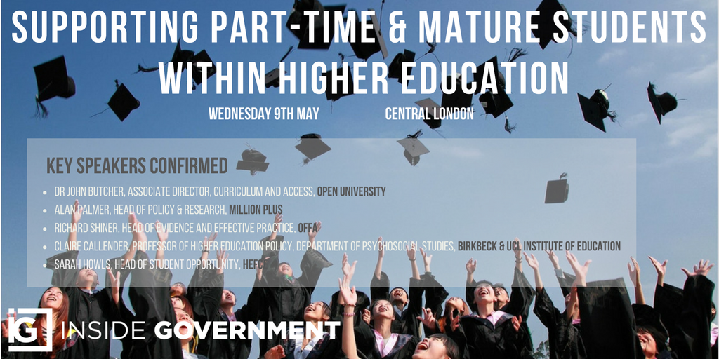 InsideGovt's tweet image. Join @HEFCE, @OpenUniversity &amp;amp; @million_plus exploring how the HE sector can collectively combat the decline in part-time &amp;amp; mature students | #parttimestudents #maturestudents #students #highereducation goo.gl/XFY24d