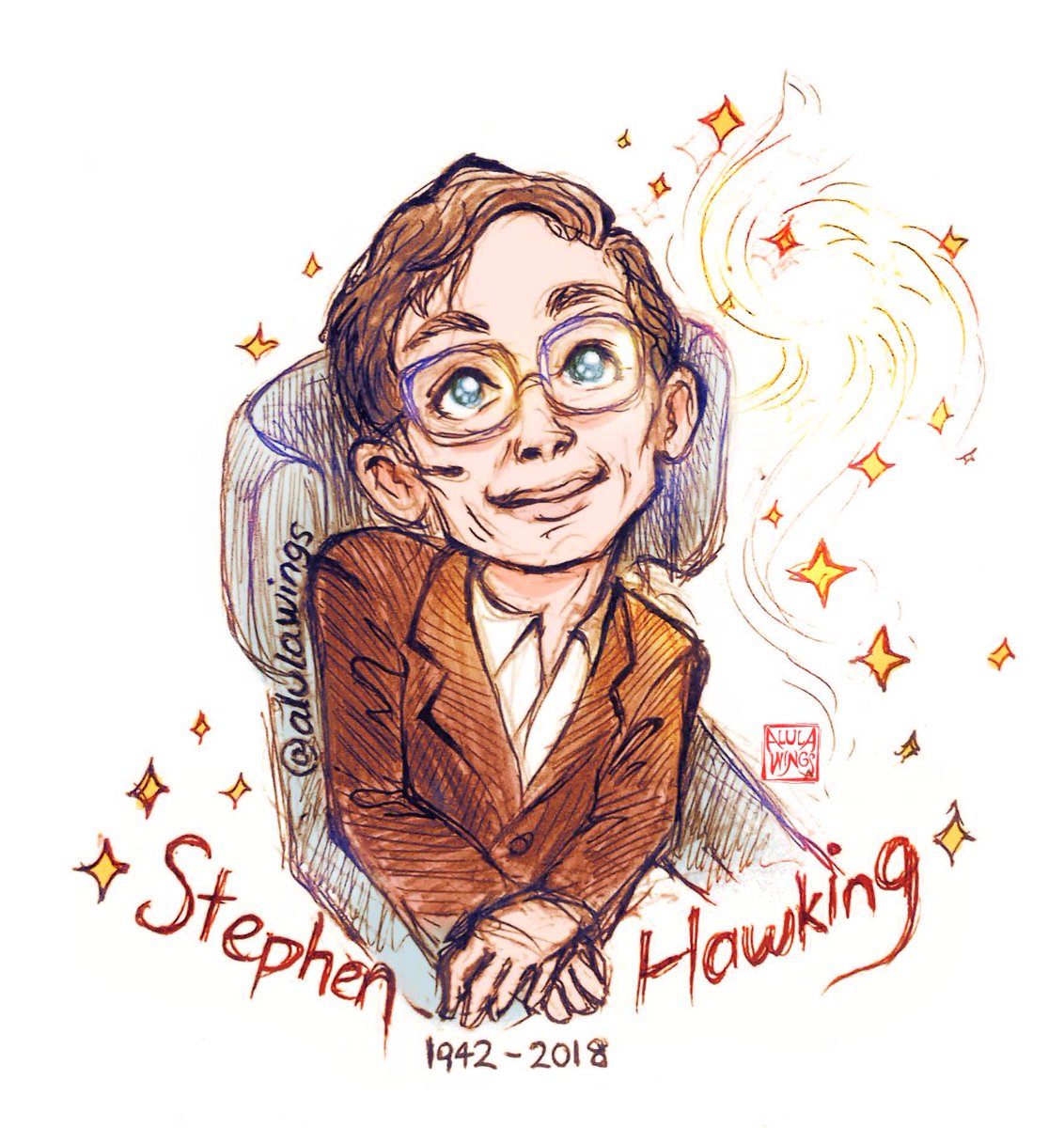 Stephen Hawking coloring page | Free Printable Coloring Pages