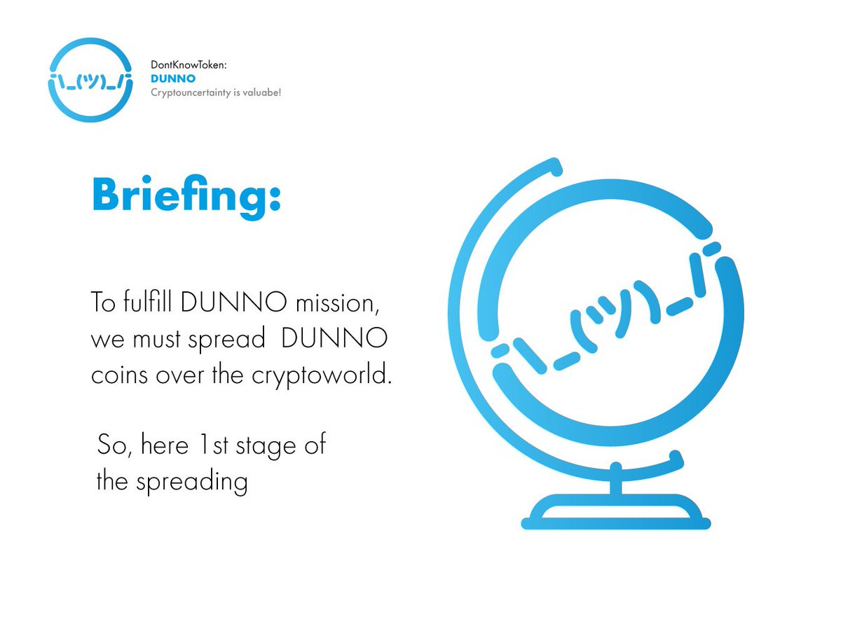 dunnotoken's tweet photo. Bounty campaign №2
Operation "Spread"

https://t.co/5lnfWtg7py
#ico #bounty
https://t.co/wkfVsjQ77L https://t.co/3dVvfkyiUF