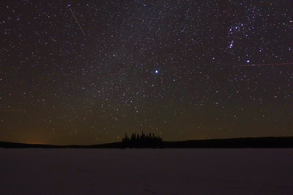 IISD_ELA's tweet photo. “Remember to look up at the stars and not down at your feet.” 

Stephen Hawking (1942-2018) https://t.co/PBIZ5ILqs5