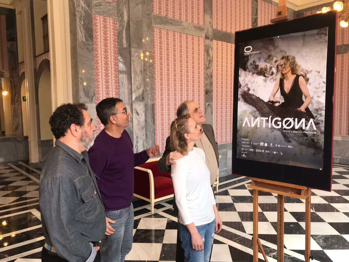 El Teatro Romea acoge la coproducción ‘Antígona’
La Compañía Ferroviaria representará este texto del teatro clásico los días 15, 16 y 17 de marzo