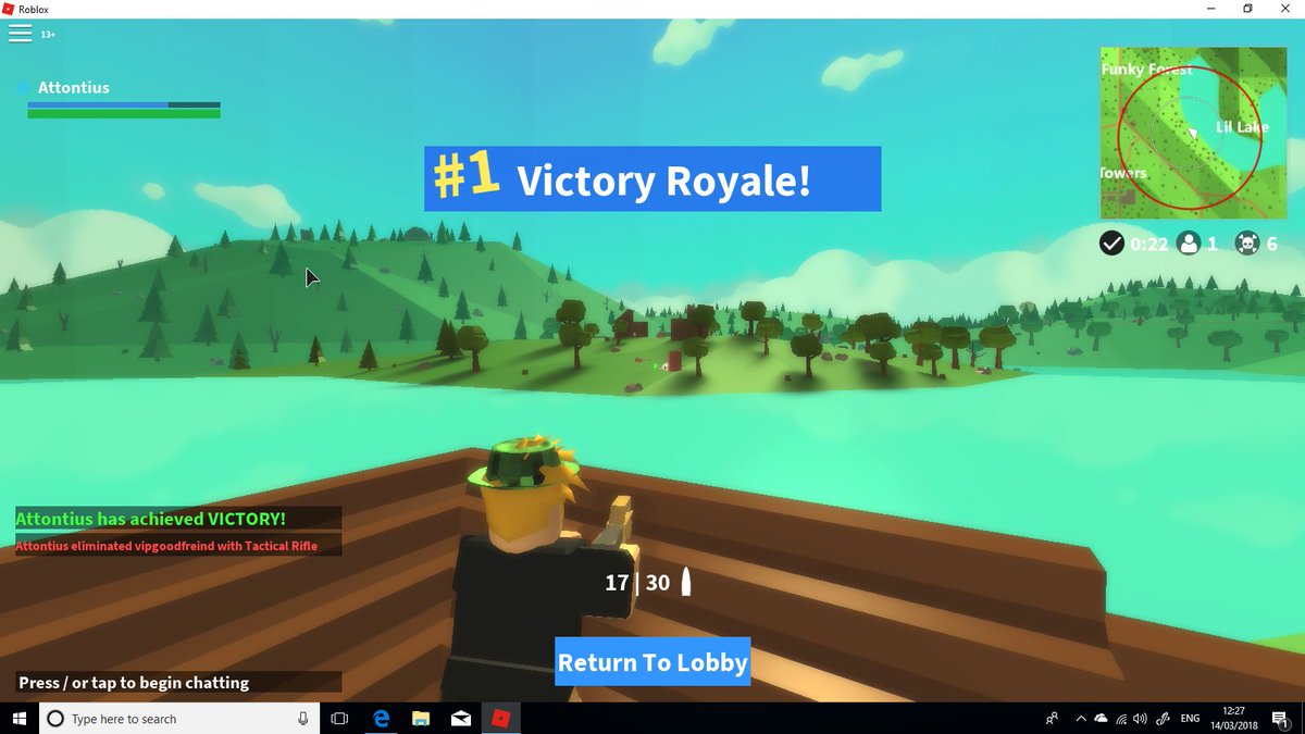 New Fortnite In Roblox Roblox