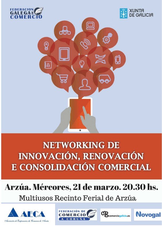 comergalicia's tweet photo. Retomamos nuestros #talleres de #innovacióncomercial en Arzúa. El próximo miércoles, con la Asociación de Empresarios Comarca de Arzúa (AECA),  la Federación de Comercio de Coruña y @REDICXunta . https://t.co/kosDonoKz4