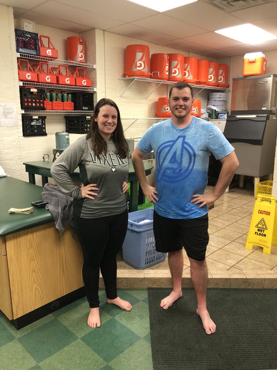 #IceBathChallenge for <a href="/NATAFoundation/">NATA Foundation</a> and <a href="/sbcsportsmed/">Sweet Briar College Sports Medicine</a> complete! So far we’ve raised $269 for both organizations and we’re taking donations through March. #CompassionateCareForAll #natm2018 <a href="/NATA1950/">NATA</a> <a href="/D3_MAATA/">MAATA</a> <a href="/VATAPR/">VATA Public Relations</a>