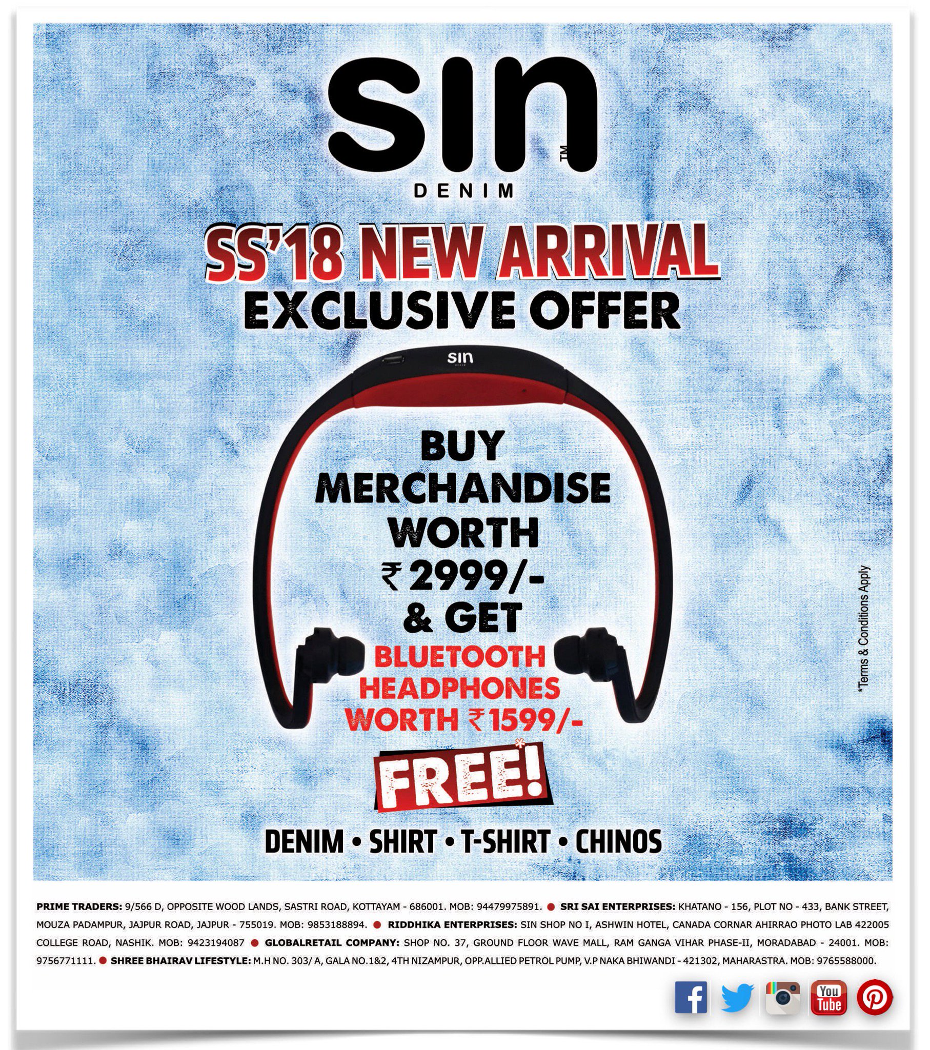 sin denim shirt price