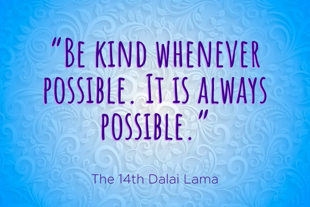 #IndeeWellnessMonth 14. If someone’s dismissive or grumpy, be outrageously charming to them: you don't know what they're going through. (And if they’re just being plain rude you’ll totally take the wind out of their sails. Win-win.)