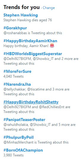 rohitshettyteam's tweet photo. Wishes pour in for the BOSS! #HappyBirthdayRohitShetty #TeamRohitShetty https://t.co/FO5wwq24jr