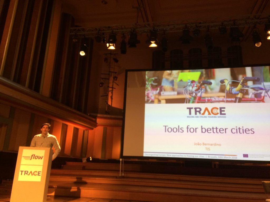 Joao Bernardino introduces the TRACE #tools that reward #goodbehaviour #makeallmodescount