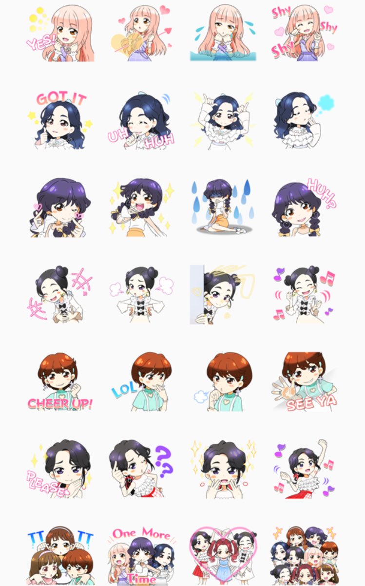 Mm On Twitter There S A New English Version Twice Candy Pop Stickers On Line