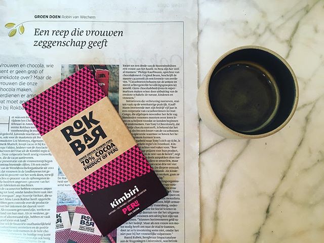 chocolateshopnl's tweet photo. “In de cacaosector hebben vrouwen amper toegang tot land” gister een stuk over de Rokbar in @trouw.deverdieping fijn dat wij Rokbar in huis hebben! #rokbar #amsterdam #peru #shattell #chocolate #chocolade #eerlijk #directrade #womeninchocolate #fair #bea… https://t.co/6RYTllZnNt https://t.co/0myLnaGmQW