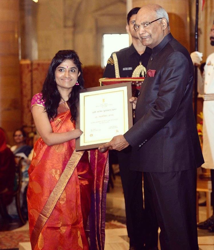 jananihere's tweet photo. When it’s celebration time! Congratulations once again  @MalvikaIyer  on the National award.. Cannot be more proud of you babe!❤️👏 https://t.co/2tIv9UYDaC
