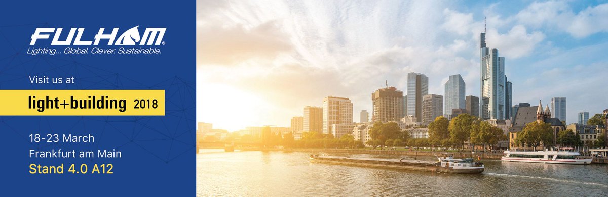 Light + Building is less than a week away! Stop by the stand for a look at new #PoE and #Bluetoothmesh tech demos, LED emergency systems, new drivers, and more. #LB18