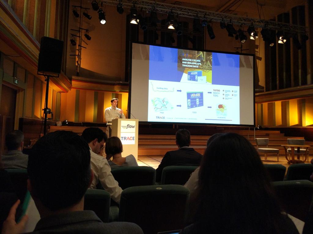 João Bernardino starting the morning talking about <a href="/TRACE_project/">TRACE project</a> tools, namely <a href="/BiklioApp/">Biklio</a> and our beloved <a href="/TAToo_TRACE/">TAToo</a> 😄 #MakeAllModesCount #CIVITAS_TRACE