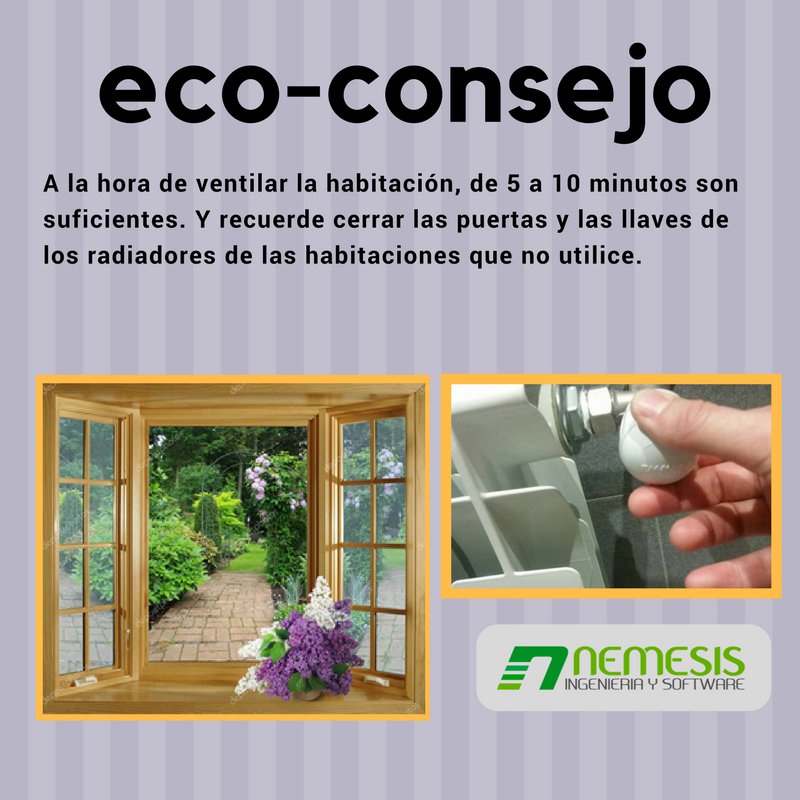 Hoy miércoles compartimos eco-consejo: 
#eficienciaenergetica #ahorremosenergía