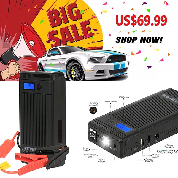 Kingbox_stream's tweet photo. Hi, everyone here!!!👏👏👏
Action now, car jump starter hot deal now, only $69.99!!!
Free shipping worldwide!!!
Shop here: https://t.co/JUEzXCbCEY https://t.co/uWZRTfAKQk