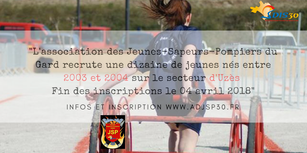 pompiersdugard's tweet photo. Vous êtes nés entre 2003 et 2004 et vous habitez pas trop loin d' #Uzès dans le @Gard ?
Engagez-vous les jeunes....
l' #ADSJP30 l' #UDSP30 l' #EDSP30 et le #Sdis30 recrutent. Limite des dossiers le 04 avril. +Infos et dossiers sur https://t.co/I9xYY67BQS https://t.co/86WGgyCTBG