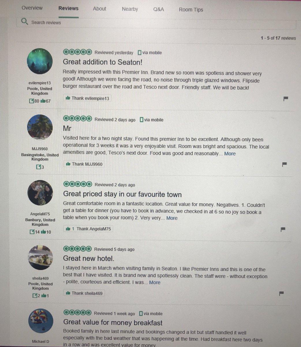 5 5* reviews in a row! Well done team Seaton! 👏🏻 #nso #newteam #smashingit #letsdothis <a href="/Lauraloolooo/">Laura Tait</a> <a href="/SDEBDD/">simon ewins</a> <a href="/SWWalesSolus/">#500PImiles</a> @SPremierinn