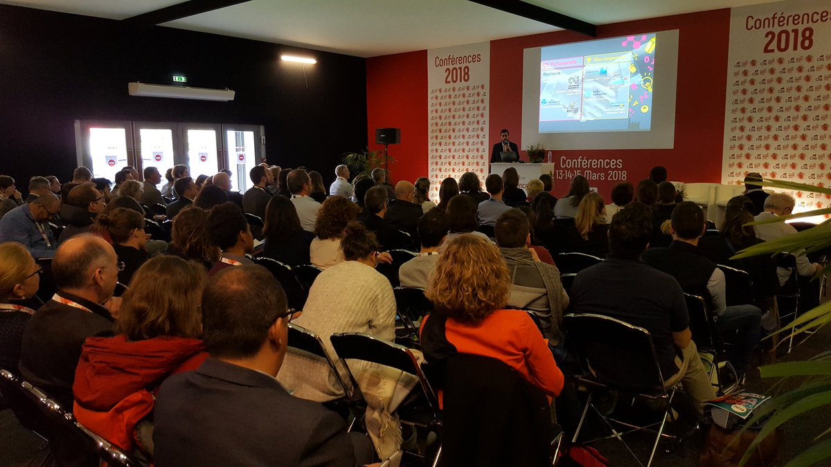 Pole_Valorial's tweet photo. [#cfia2018] Carton plein pour la conf #UsineAgroFutur sur la #sécurité sur toute la ligne ! Merci à @InfoDiafir @Adria_Dvpmt @PhotonLinesLTD #neotecvision @kimea_ergo @CGI_Global @Serma_S3 @XpDigit pour leurs interventions ! https://t.co/NnQWKrhegQ