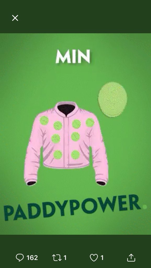 Jackdance77's tweet photo. @paddypower #PPCheltenham https://t.co/oxxPXqiD8f