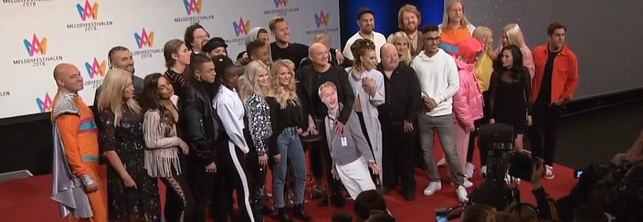 escswedencom's tweet photo. Från Benjamin till Barbi. Här är topp 28 i Mello 2018. https://t.co/OmjNYEIFSd #melfest #escSE @SVTmelfest #Mello #Mello2018 #melfest2018 #Eurovision #Eurovision2018 https://t.co/BlNlboaL4f