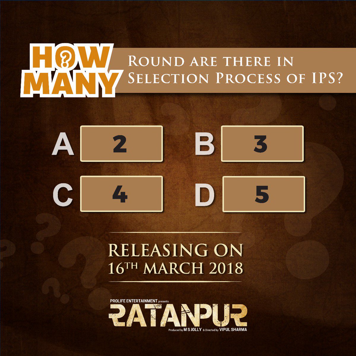 Get a chance to watch the film with the star cast of @ratanpurthefilm . To grab the chance answer the question correctly. 
Participate now.
#Ratanpurthefilm #Gujaratifilm #16thmarch #Prolife