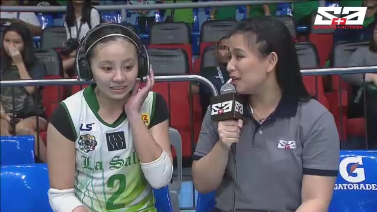 m4ribabes's tweet photo. Congrats my fave! 💚 @itsmedescheng 🤗 Congrats La Salle! 🏹 #FightThePowerDLSU https://t.co/dOEJIjeTl7