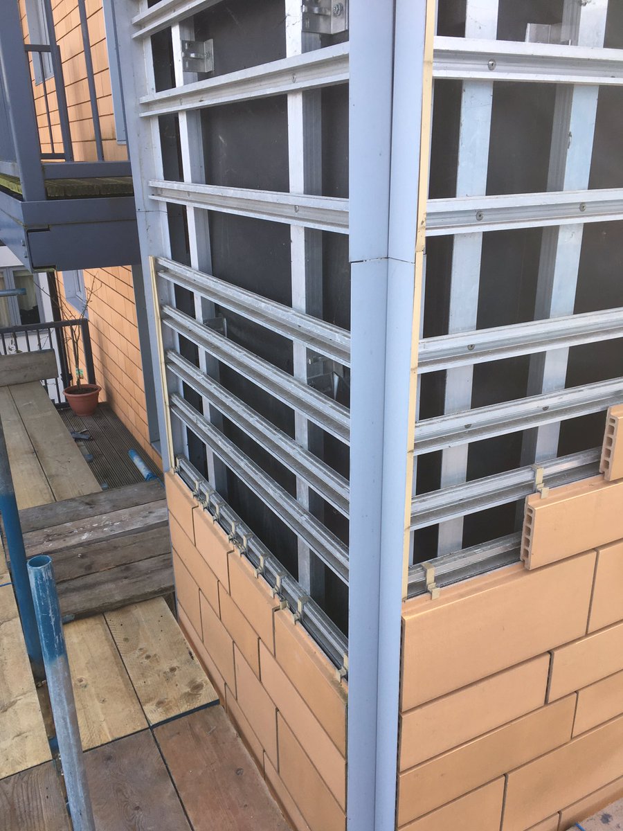 kjsindustrial's tweet photo. Rainscreen project in Norwich today #industrialroofing #cladding #roofing https://t.co/2VkrltMIiz