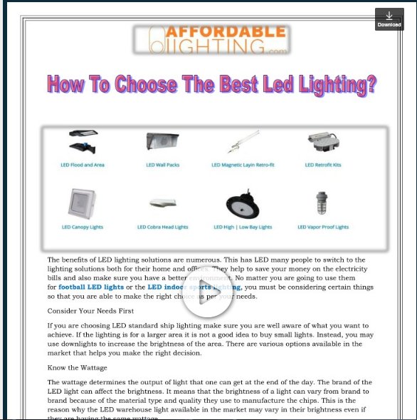 buddyaffordable's tweet photo. How To #Choose The #Best #Led #Lighting @ https://t.co/Y2vMiTfJTl https://t.co/e4uGFMOTDN
