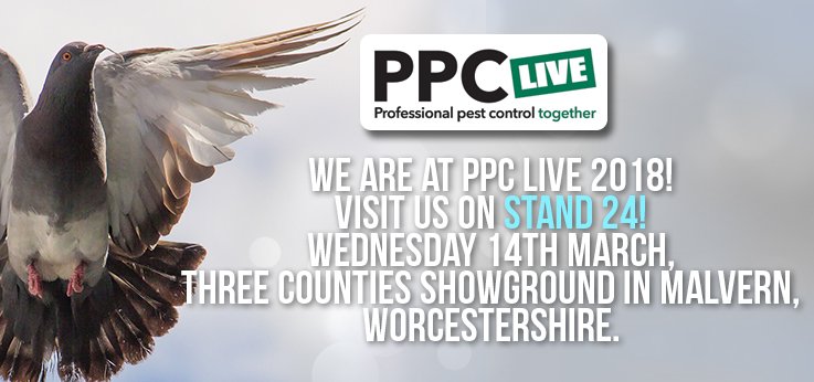 Visit us on stand 24 to see our get technical advice and product support from our experts today at PPC Live! #PPCLive @britpest