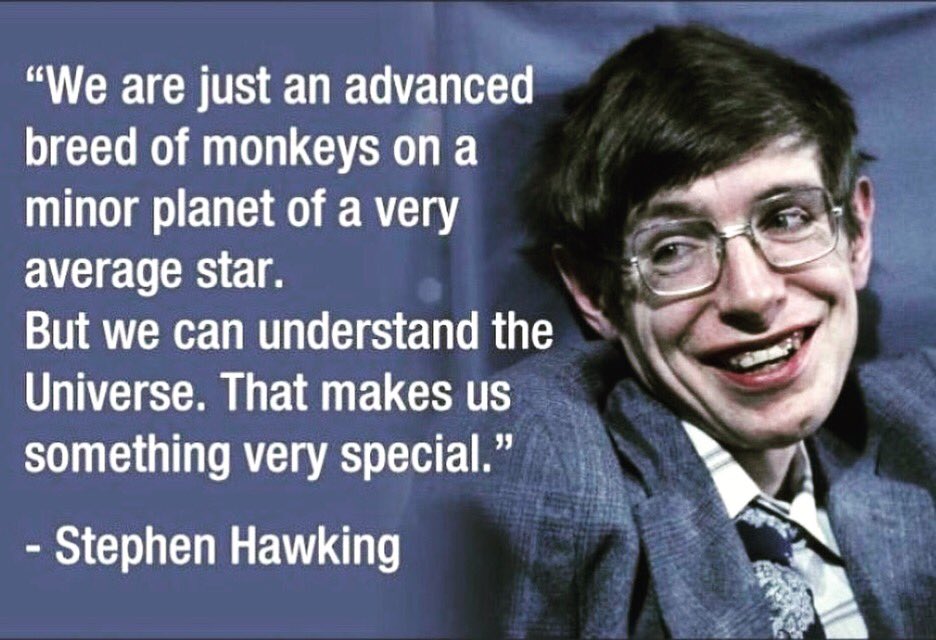 carolaparisi72's tweet photo. Today the #Universe lost a brilliant mind. In a world populated by self-absorbed narcissistic “leaders “  #StephenHawking was a true Giant - #PaoloGallo https://t.co/YX08PF4IDN