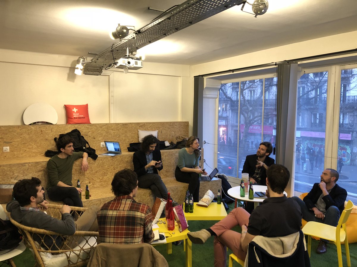 WILCO_startup's tweet photo. Merci à Matthieu Burin fondateur de @travauxlib pour l'animation du Workshop #Marketplace ! @LeCiseau Lepidop @Appartoo @trainme_fr 💪🏻 https://t.co/8iawJLdX6d