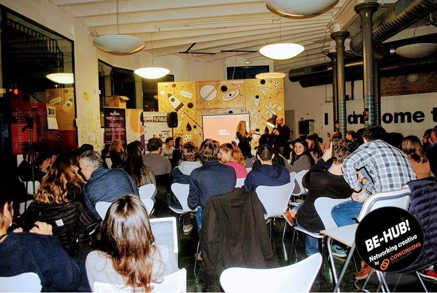 coworkbarcelona's tweet photo. Be-Hub! se consolida como referente en eventos networking de #Barcelona con110personas en su 6aedición,+500personas ya han asistido a un Be-Hub! q une neurociencia,ponencias,actividades y un afterwork con actuaciones artísticas.¡No te pierdas el próximo! #behub #emprendedores https://t.co/1qdnUfpydW