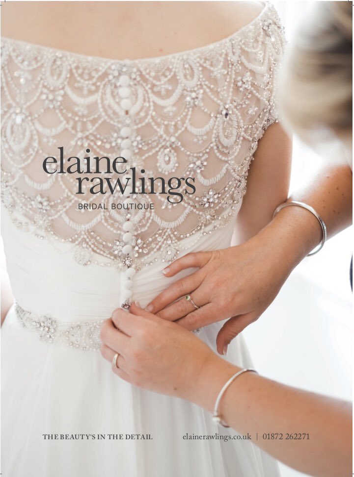 THE BEAUTY’S IN THE DETAIL...
Looking for all things Cornish for your wedding? Wed Magazine is a must for every bride to be. Check out our advert in the new edition.