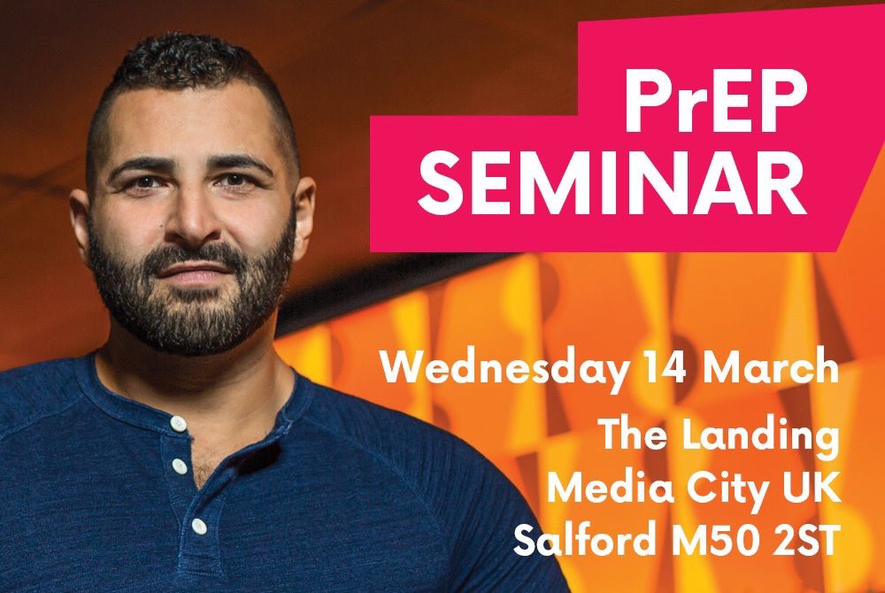 LGBTfdn's tweet photo. We're at the @HIVPreventionEn and @GMPaSH PrEP Seminar in MediaCity in Salford. Follow @GMPaSH for live tweets and discussion. We'll be presenting with our PaSH partner @the_BHA at 2:30pm #PrEPSeminar https://t.co/AldwpxFdO6