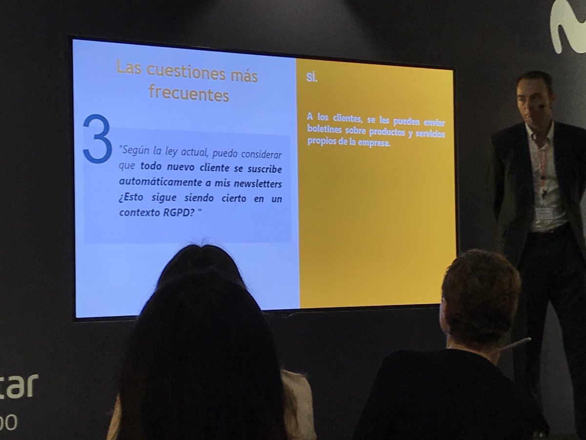 Menos mal, sirven los suscritos a newsletter! Muy interesante vuestra sesión <a href="/qualifio/">Qualifio</a> #roadtorgpd