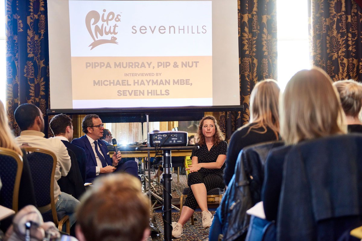 breadjamfest's tweet photo. Who else enjoyed hearing @michaelhayman interviewing Pippa Murray @pipandnut at #breadandjam2017 ? Thank you for sharing your story Pip! https://t.co/VZM7aN7jpA